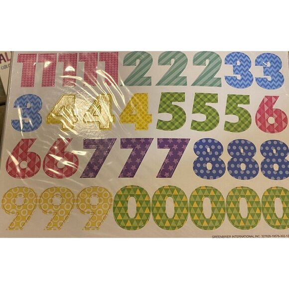 Jot Letter And Number Refrigerator Magnets For Learning - Picture 3 of 4